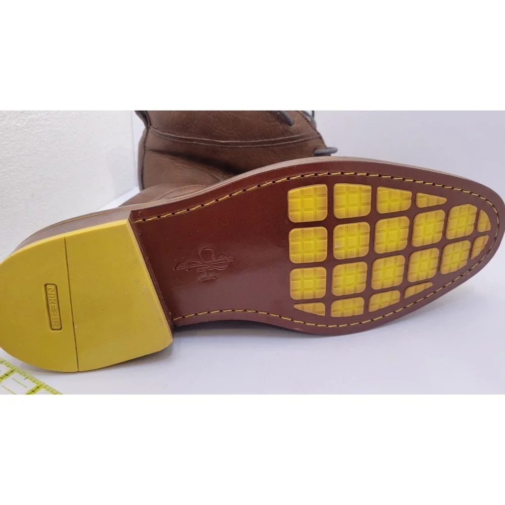 Cole Haan C11080 Chukka Boots Mens 12M Brown Leather‎ Ankle Lace Up